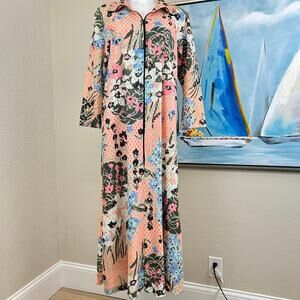 Vintage Late 1960’s early 70’s Paulette Original House-Dress size XL